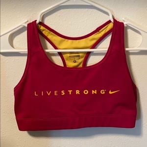 Nike Pro Livestrong sports bra